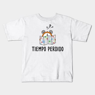 Tiempo Perdido - Spanish Puns Collection Kids T-Shirt